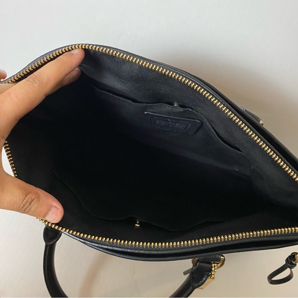 Coach Mia Satchel Black Leather. Excellent condition - Picture 9 of 14